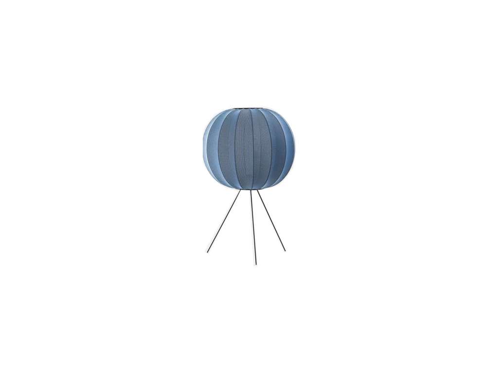 Made By Hand - Knit - Wit KW60 Standleuchte - medium - blau - indoor