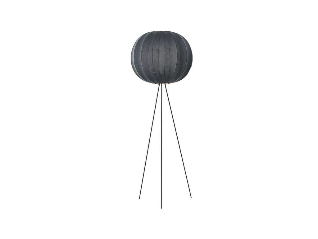 Made By Hand - Knit - Wit KW60 Standleuchte - high - schwarz - indoor