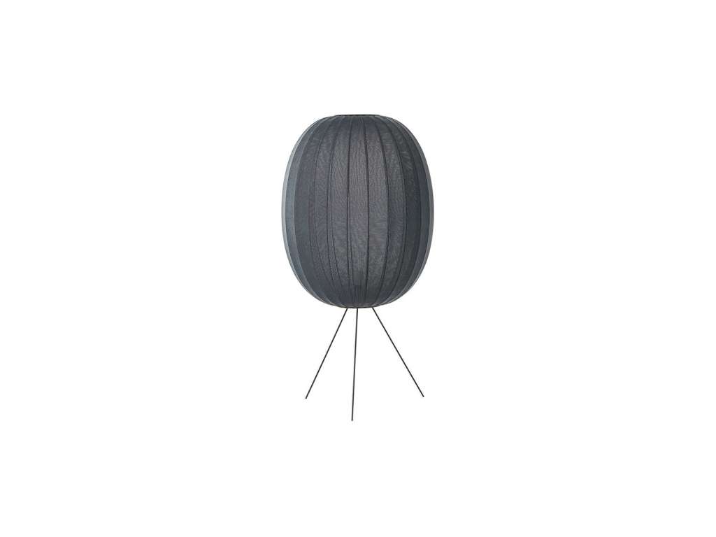 Made By Hand - Knit - Wit KW65 Standleuchte - medium - schwarz - indoor