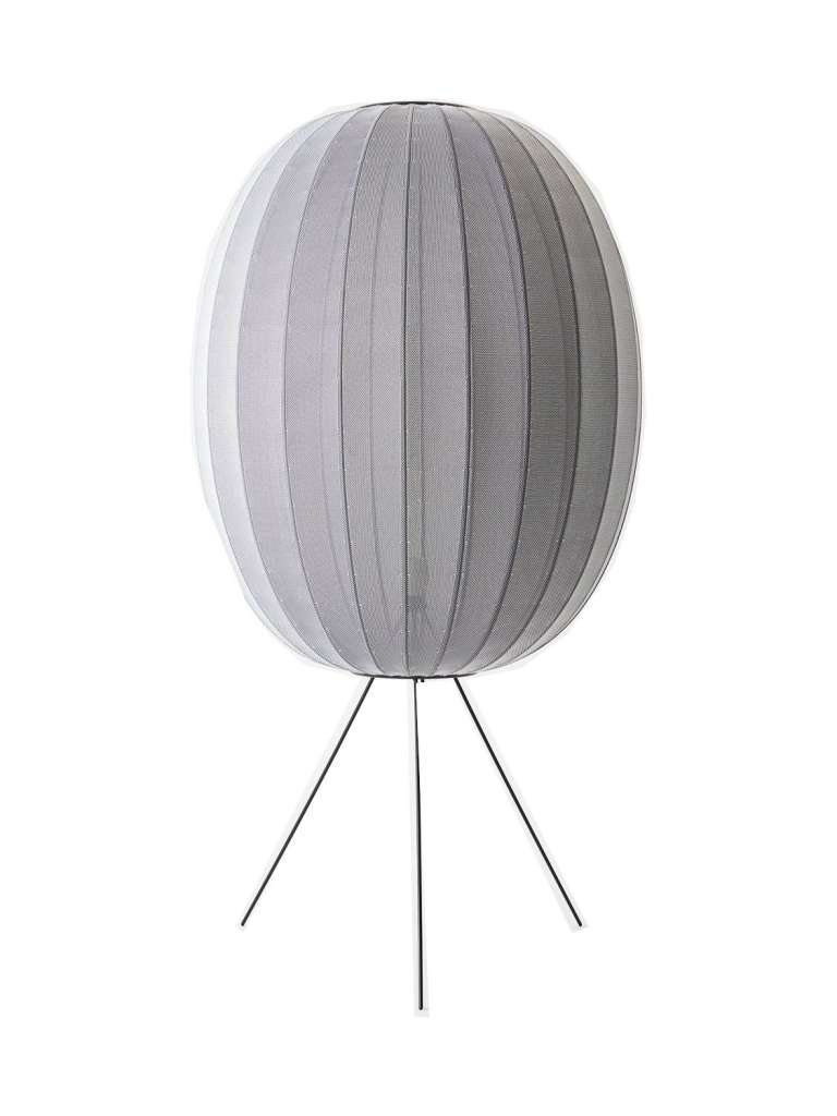 Made By Hand - Knit - Wit KW65 Standleuchte - medium - silber - indoor