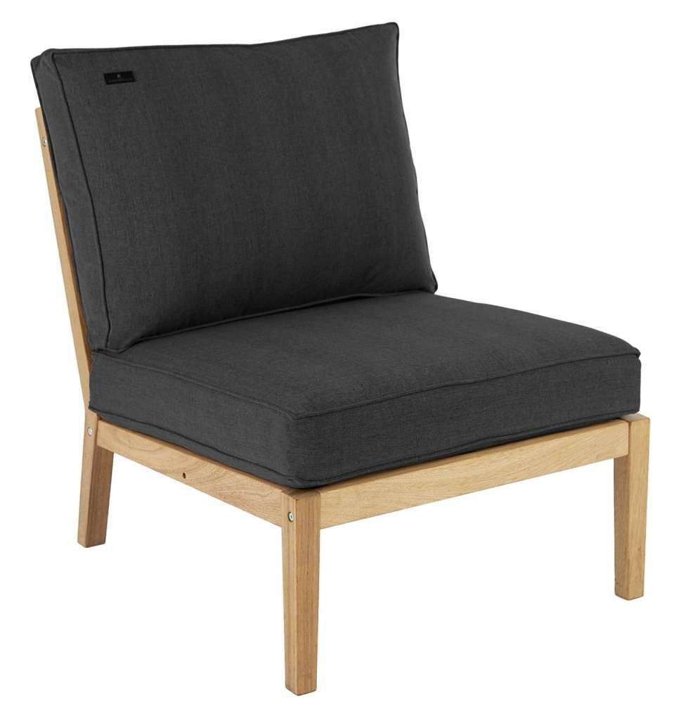 Alexander Rose - Roble Loungesofa Mittelelement - Charcoal - outdoor