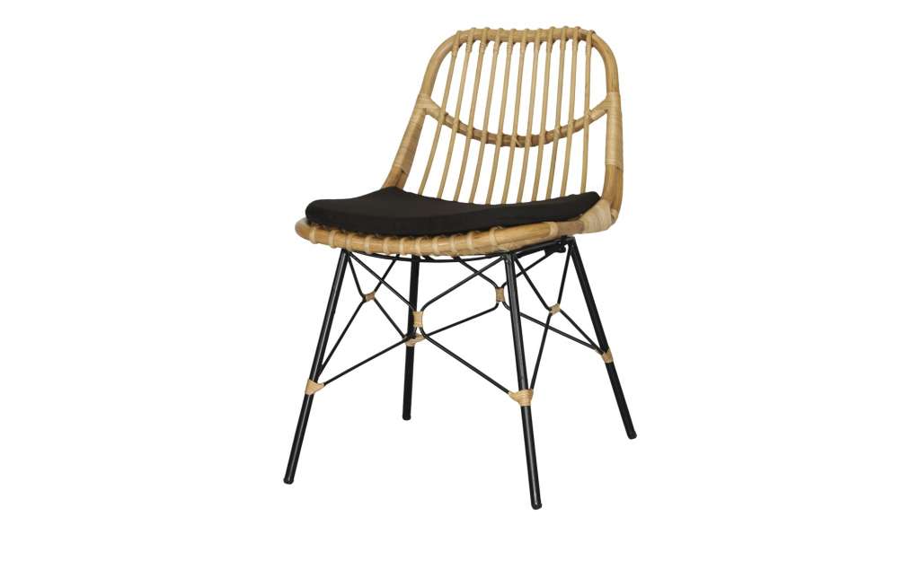 Rattanstuhl  Rondo ¦ holzfarben ¦ Maße (cm): B: 50 H: 84 T: 64 Stühle > Freischwinger - Höffner