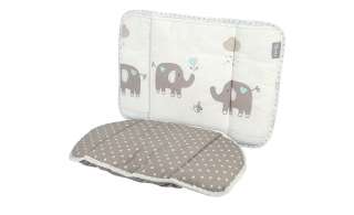 Roba Sitzverkleinerer 2-teilig  Eli Elefant ¦ mehrfarbig ¦ Bezug aus 65% Polyester, 35% Baumwolle Oberfläche aus Polyurethan, beschichtet und bedruckt Füllung aus Polyesterflies Baby > Baby Textilien > Hochstuhleinlagen - Höffner