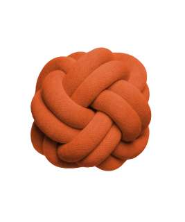 Design House Stockholm - Knot Kissen - tomato red - indoor