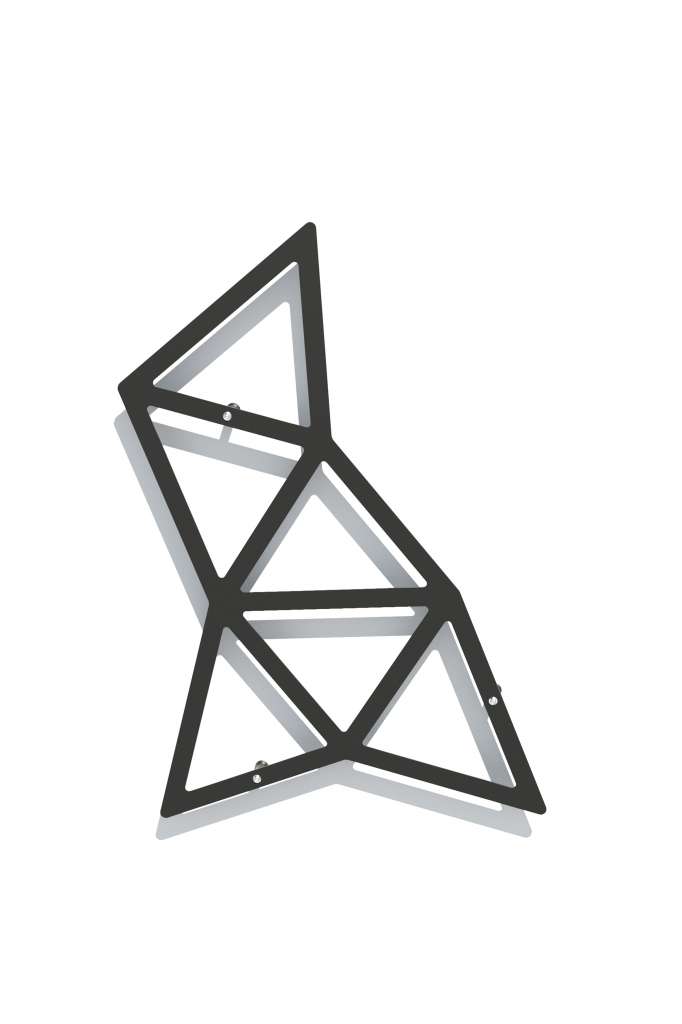 Flora - Pyramid Wandspalier - 60 - schwarz - outdoor