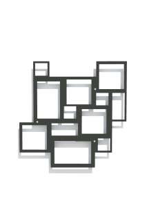 Flora - Rom Wandspalier - 50 - schwarz - outdoor