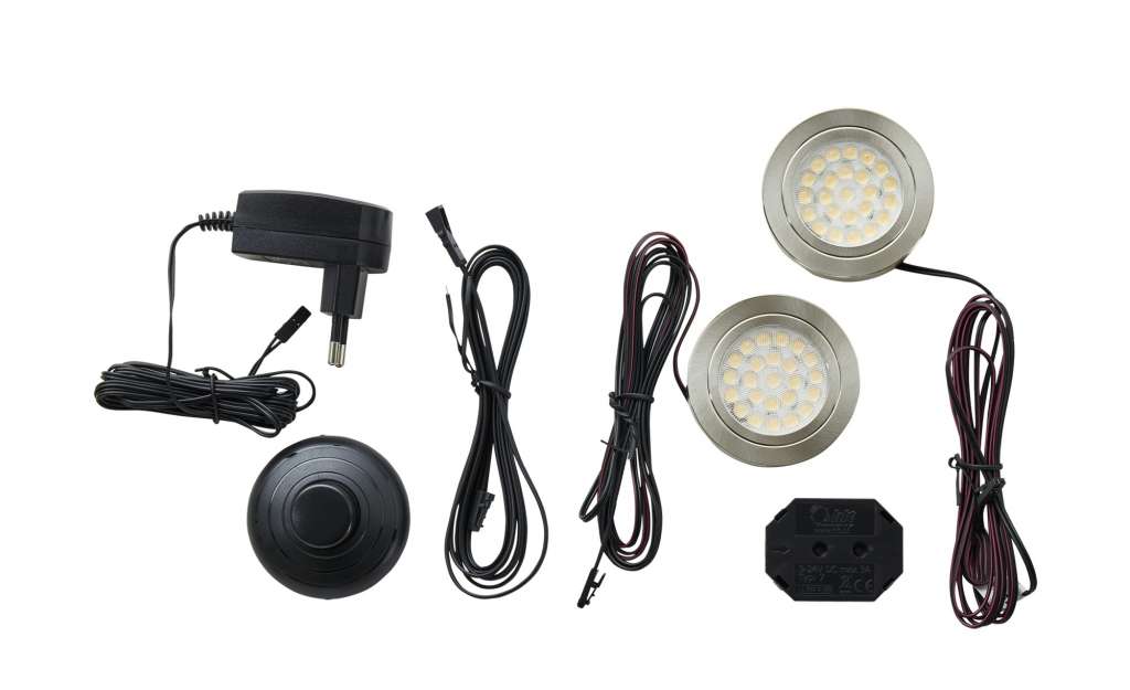 2er-Set LED-Unterbauspot  Amarillo Lampen & Leuchten > LED-Leuchten > LED-Möbelleuchten - Höffner