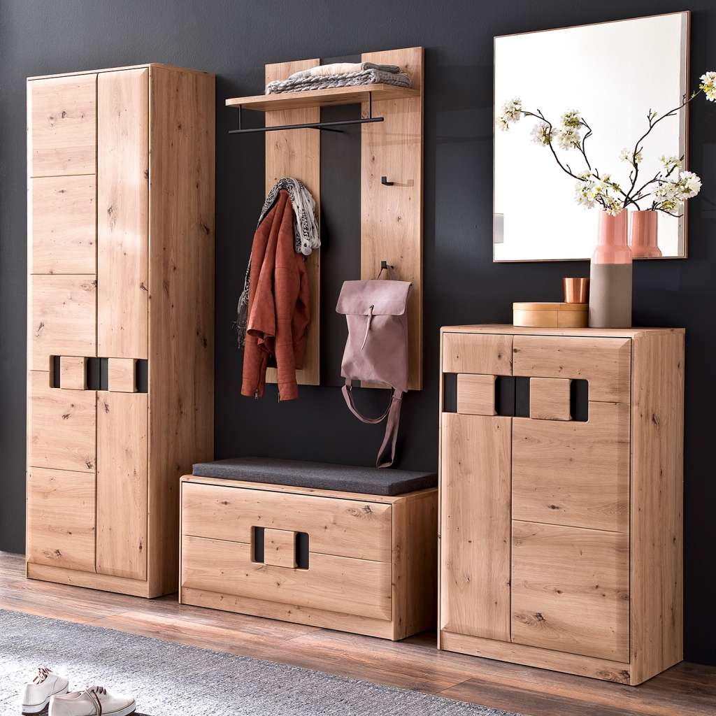 home24 Garderobenset Ainsa (5-teilig)