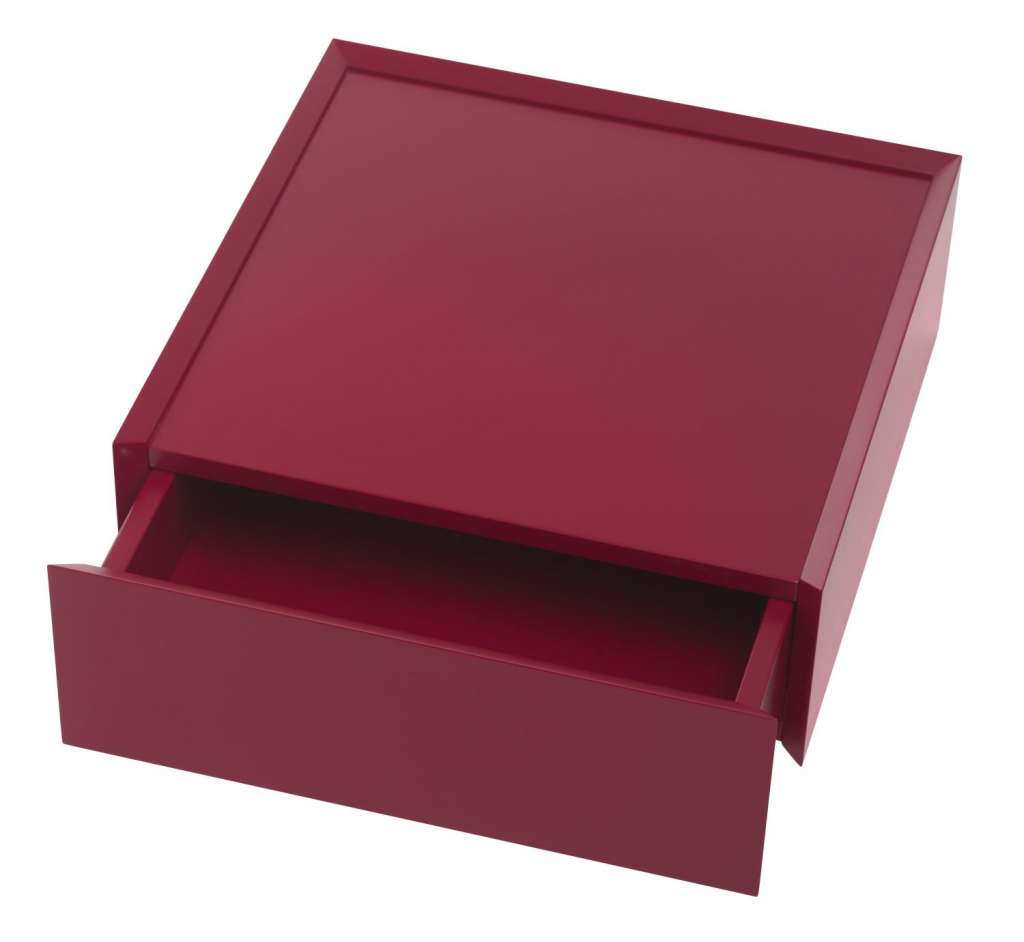 Schönbuch - Souvenir Schubkastenelement - weinrot - indoor
