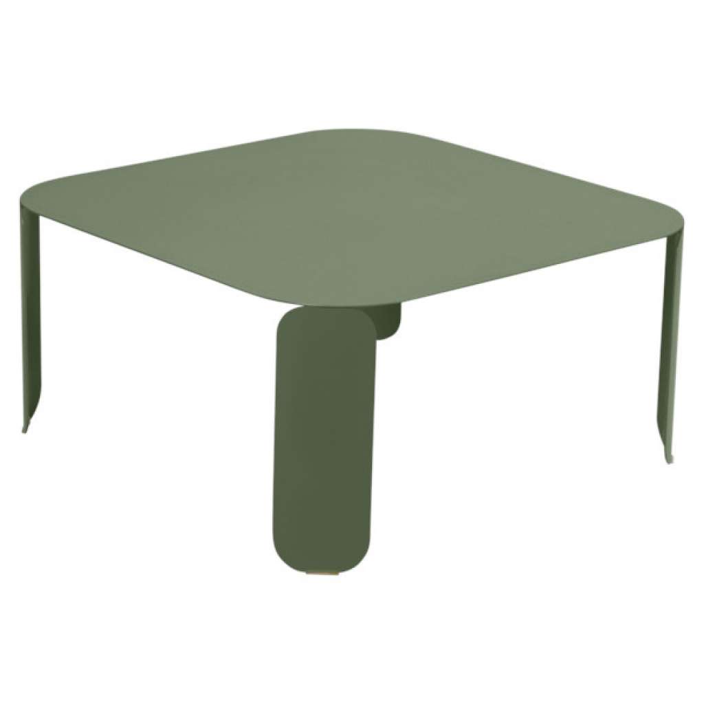 Fermob - Bebop Tisch quadratisch - H 42 cm - Kaktus 82 - indoor