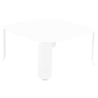 Fermob - Bebop Tisch quadratisch - H 42 cm - Baumwollweiss 01 - indoor