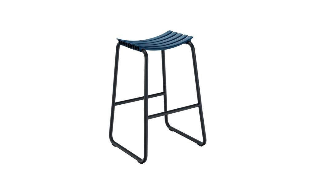 Houe - Clips Barhocker - nachtblau - outdoor