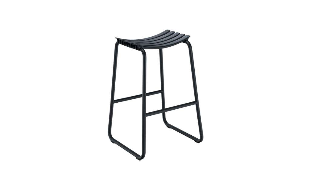 Houe - Clips Barhocker - schwarz - outdoor
