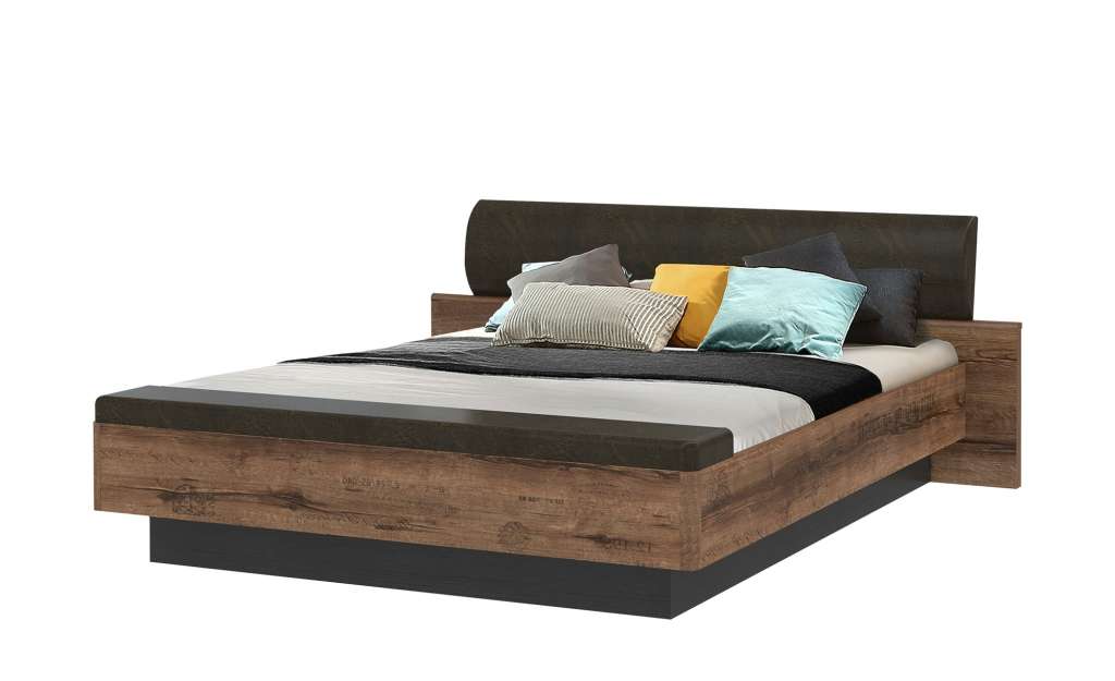 Bettgestell  Jedburgh ¦ holzfarben ¦ Maße (cm): B: 219,8 H: 90 T: 242,2 Betten > Futonbetten - Höffner