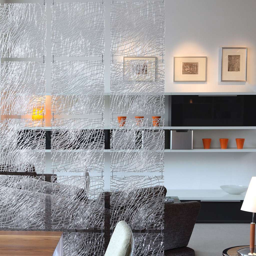 home24 Raumteiler Silk (4er-Set)