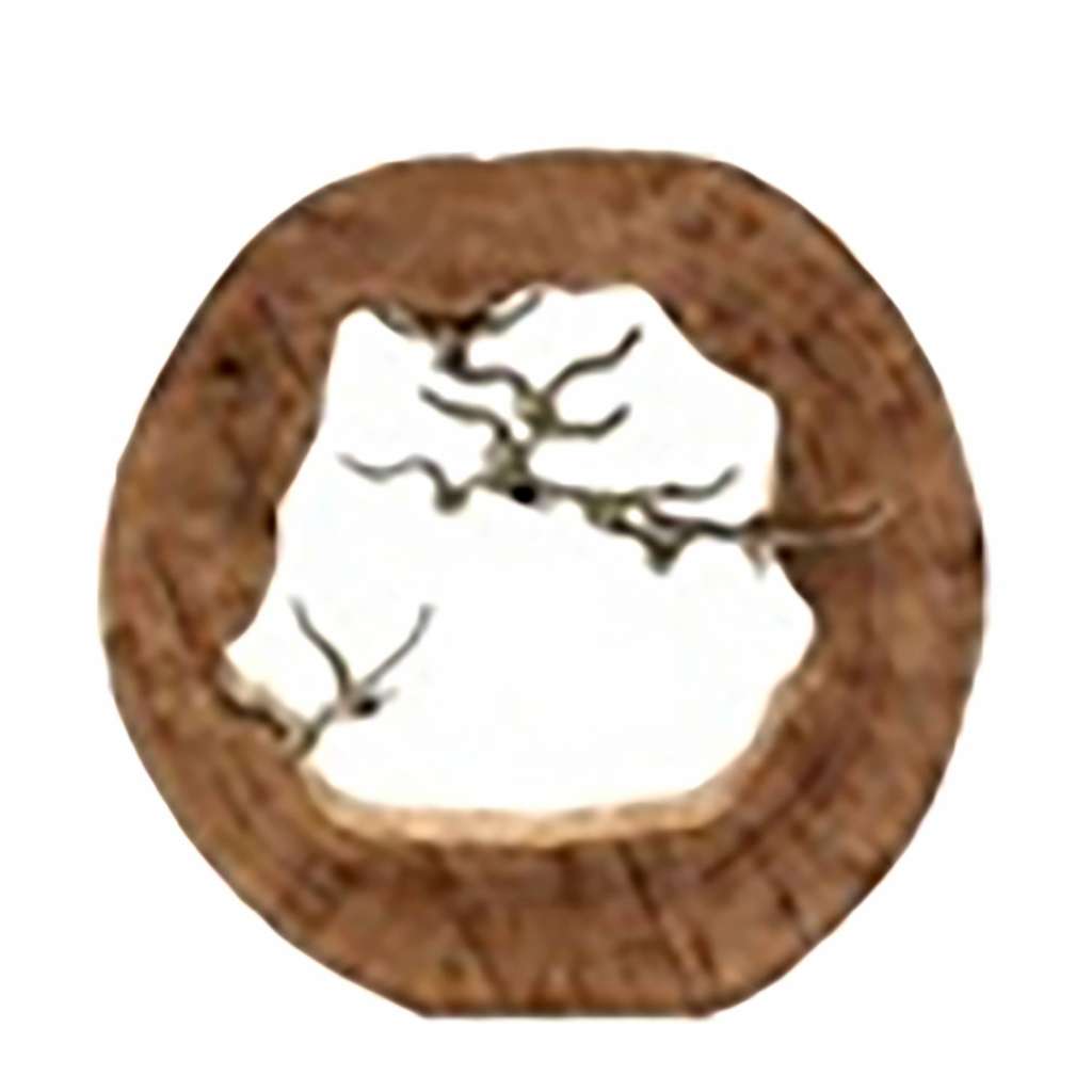 home24 Dekofigur Birds in Log