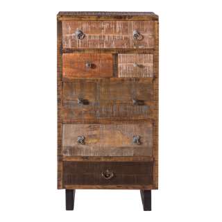 Kommode Priya 60 x 120 x 37 cm mit 6 Schubladen