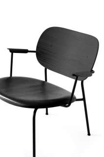 Menu - Co Lounge Chair - schwarze Eiche - Dakar 0842 - indoor