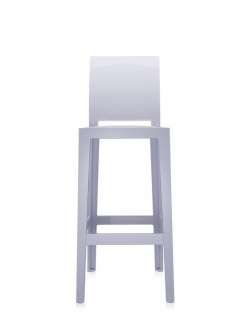 Kartell - One More mit ovaler Rückenlehne - lavendel - Sitzhöhe 75 cm - indoor