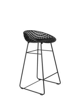 Kartell - Smatrik Barhocker - schwarz - indoor