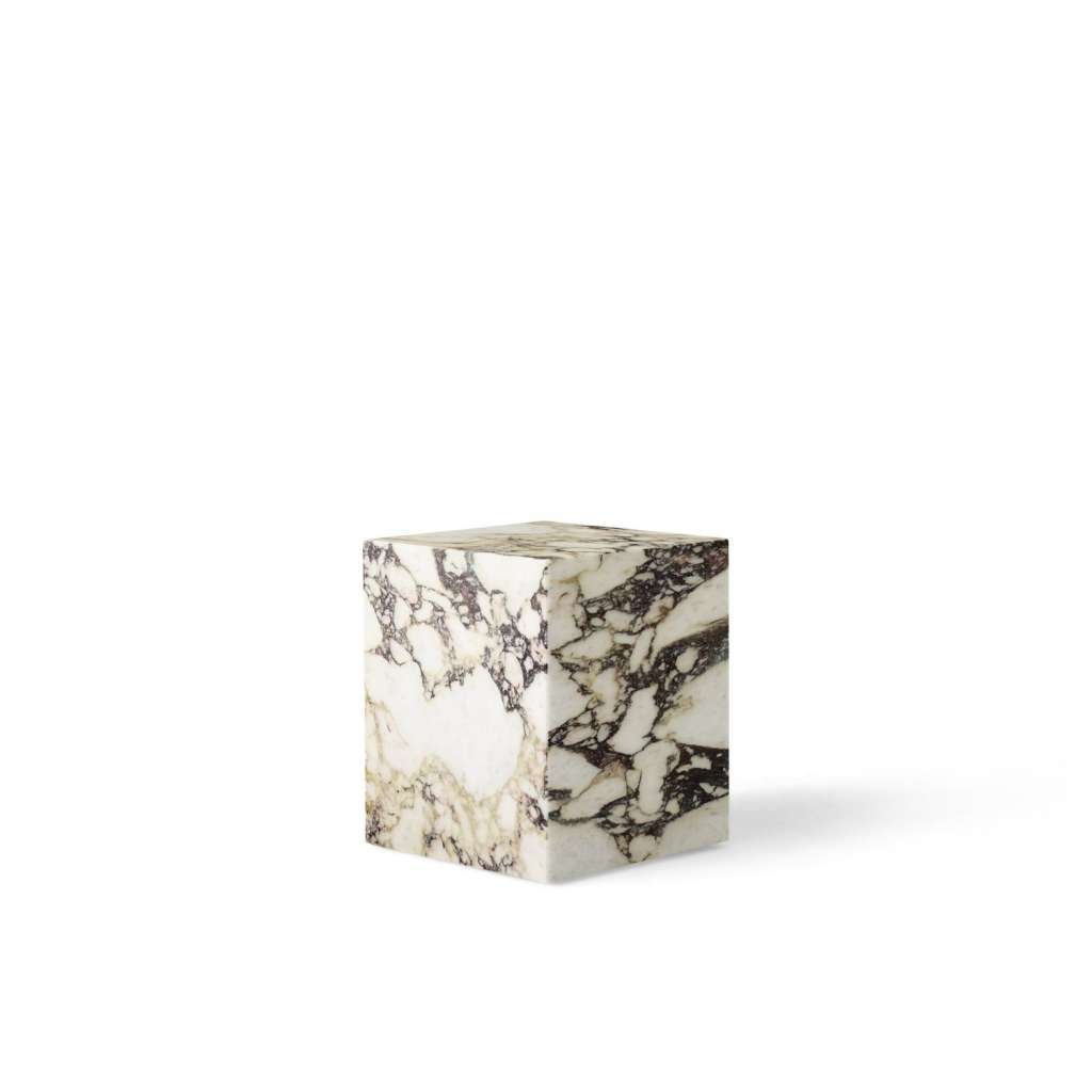 Menu - Plinth Tisch - Rosa Marble - tall - indoor