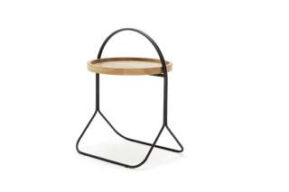 Freistil Rolf Benz - Freistil 158 Couchtisch - Eiche hell - 41x39 cm - indoor