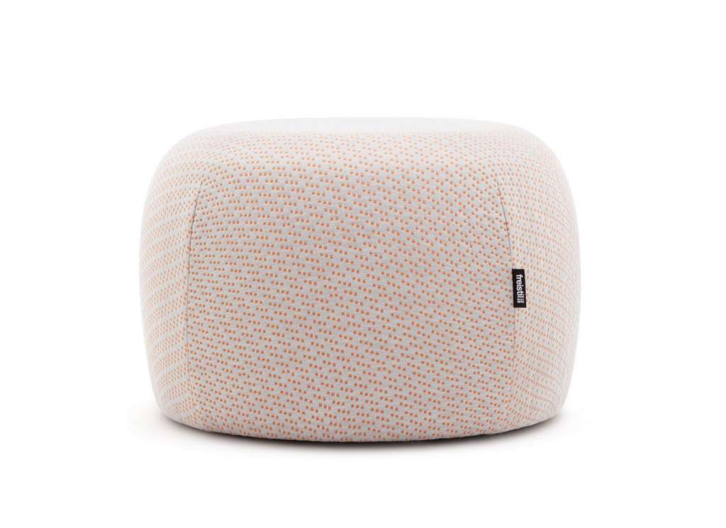 Freistil Rolf Benz - Freistil 173 Strick Hocker - Lachsorange - indoor