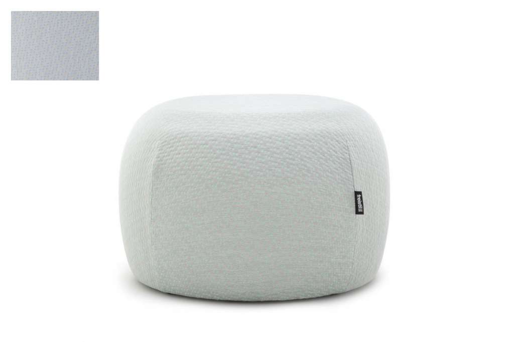 Freistil Rolf Benz - Freistil 173 Strick Hocker - Pastellblau - indoor