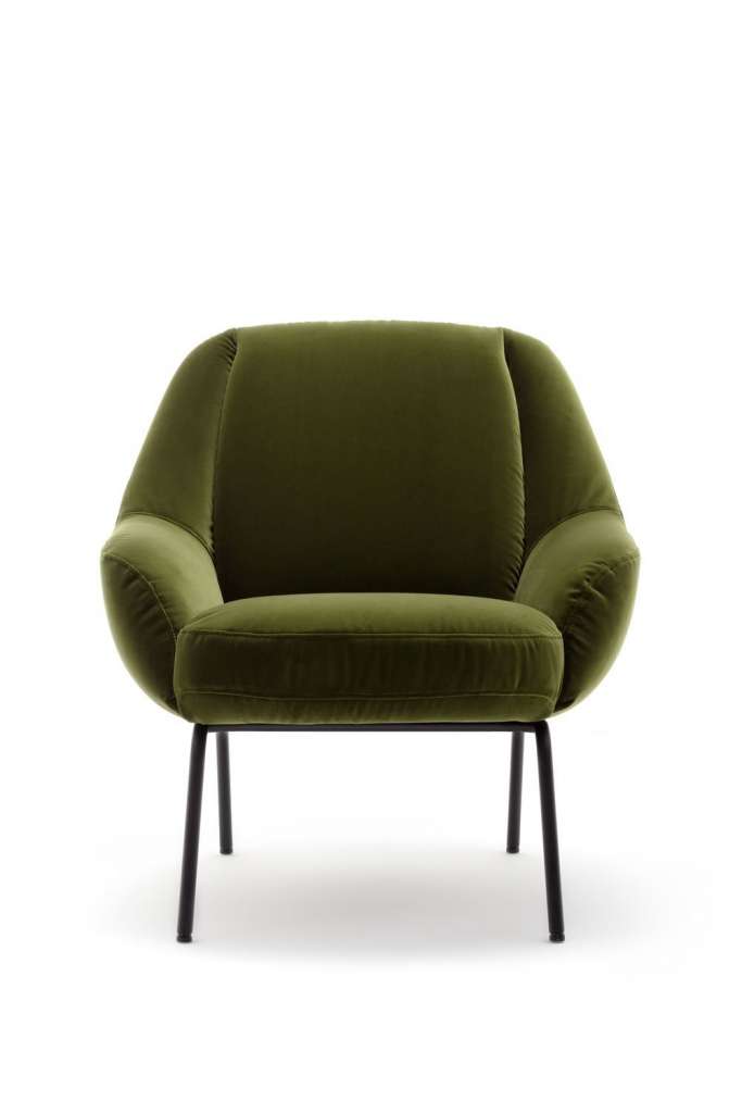 Freistil Rolf Benz - Freistil 138 Sessel - Olivgrün - indoor