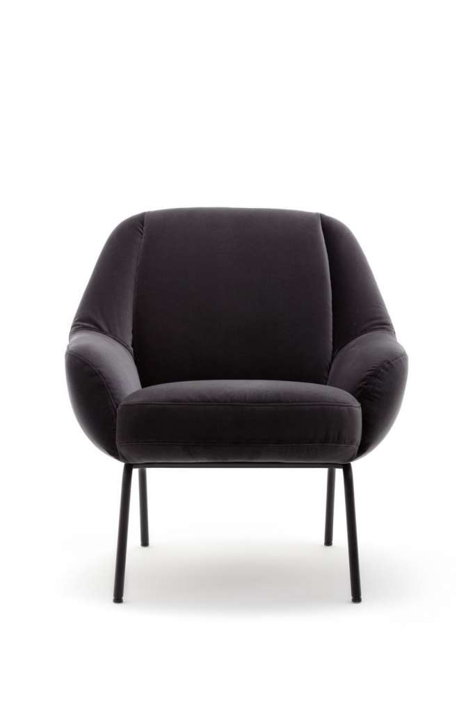 Freistil Rolf Benz - Freistil 138 Sessel - Schwarzgrau - indoor