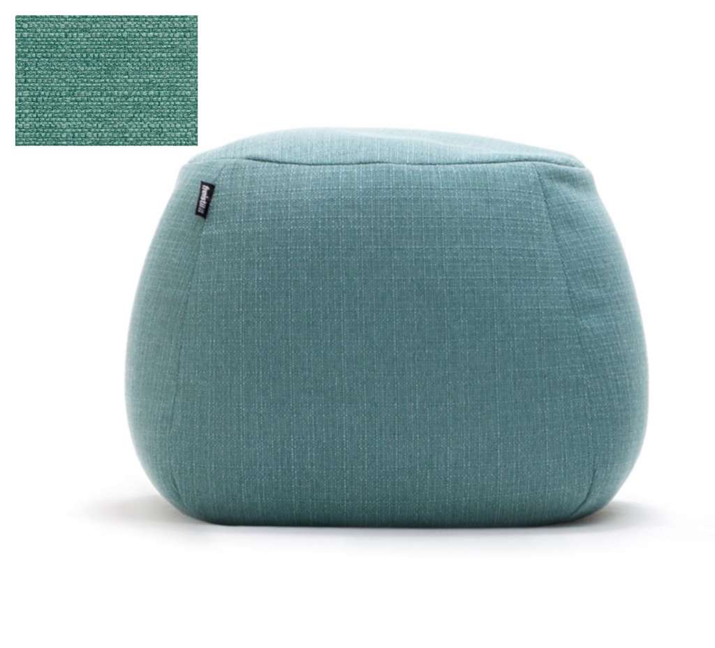 Freistil Rolf Benz - Freistil 173 Pouf - Pastelltürkis - indoor