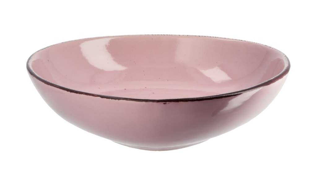 Peill+Putzler Schale, dreieckig  Siena ¦ rosa/pink ¦ Steinzeug ¦ Maße (cm): H: 5 Ø: [23.0] Geschirr > Schalen - Höffner