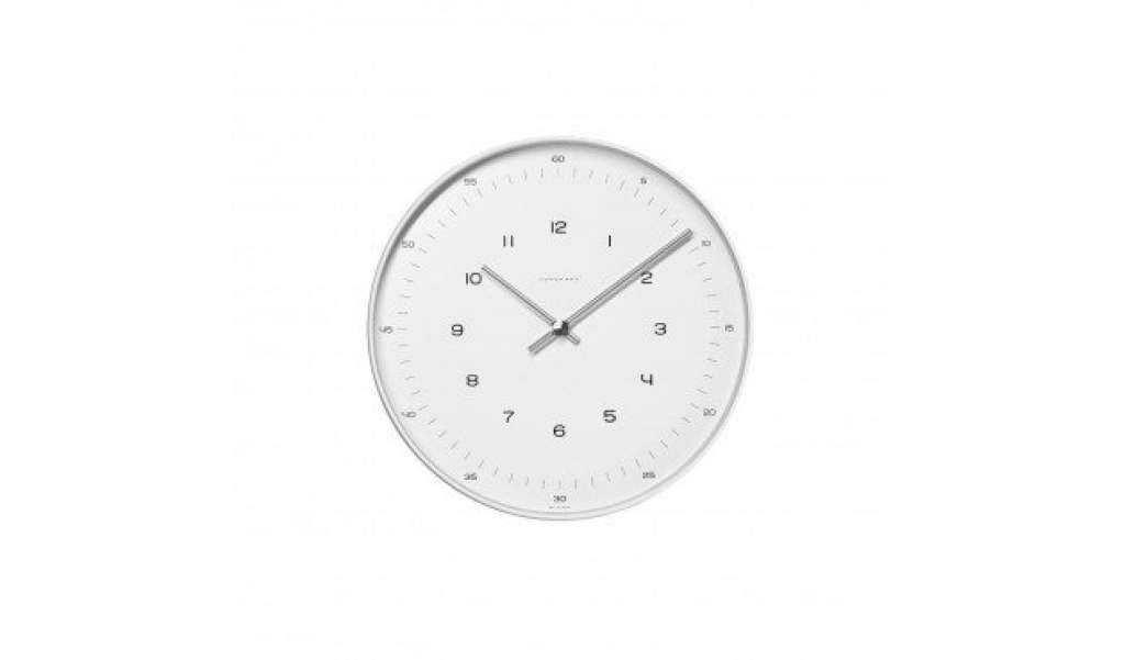 Klein & More - max bill Funk-Wanduhr - Zahlen - klein - indoor