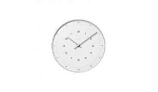 Klein & More - max bill Funk-Wanduhr - Zahlen - klein - indoor
