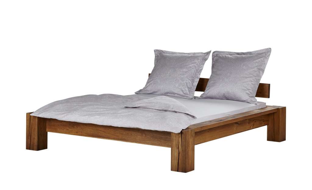 Bettgestell 180x200 - Eiche Kingston ¦ holzfarben ¦ Maße (cm): B: 216 H: 70,5 T: 236 Betten > Futonbetten - Höffner