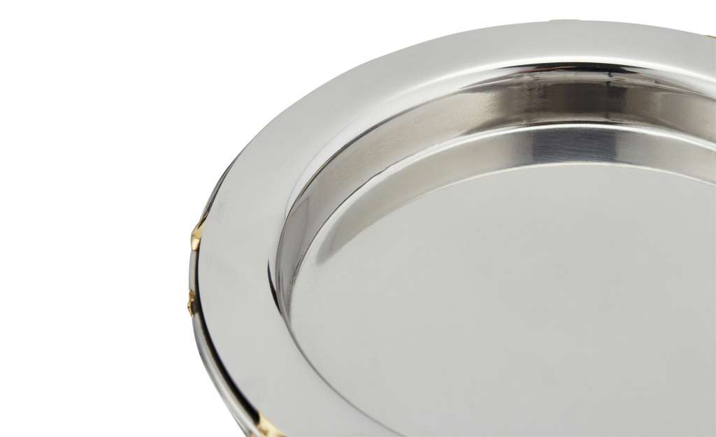 Kerzenhalter ¦ silber ¦ Stahl ¦ Maße (cm): H: 15,5 Ø: [13.5] Dekoration > Kerzen & Lichter > Kerzenständer - Höffner