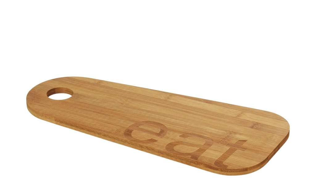 for friends Schneidebrett  Eat ¦ holzfarben ¦ Bambus ¦ Maße (cm): B: 20 H: 1,2 Küchenzubehör & Helfer > Schneidebretter - Höffner