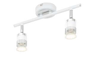 KHG LED-Deckenstrahler weiß mit 2 Spots ¦ weiß ¦ Maße (cm): B: 18 H: 17,4 Lampen & Leuchten > LED-Leuchten > LED-Strahler & Spots - Höffner