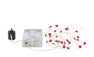 for friends LED Lichterkette  Herz ¦ rot ¦ Maße (cm): B: 17,5 H: 10,1 T: 2,4 Lampen & Leuchten > Innenleuchten > Lichterketten & Dekoleuchten - Höffner