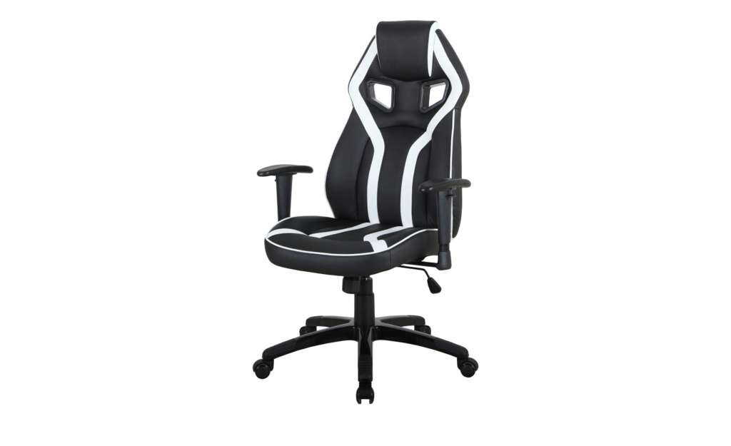 Chefsessel  Biblis Weiß ¦ weiß ¦ Maße (cm): B: 63 H: 120 T: 71 Stühle > Bürostühle > Chefsessel - Höffner