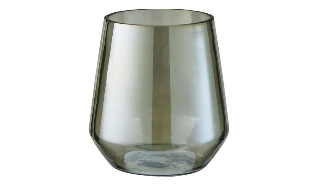 Windlicht ¦ grün ¦ Glas  ¦ Maße (cm): H: 11 Ø: [11.0] Dekoration > Laternen & Windlichter - Höffner