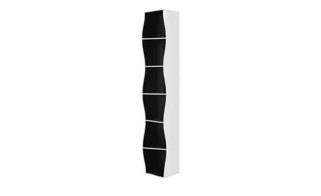 Regal  Curve ¦ mehrfarbig ¦ Maße (cm): B: 30 H: 180 T: 30 Regale > Bücherregale - Höffner