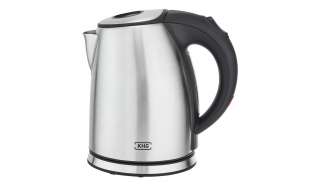 KHG Wasserkocher  WK-104 (E) ¦ silber ¦ Kunststoff, Edelstahl, Metall ¦ Maße (cm): B: 21 H: 21 T: 15 Elektrokleingeräte > Wasserkocher - Höffner