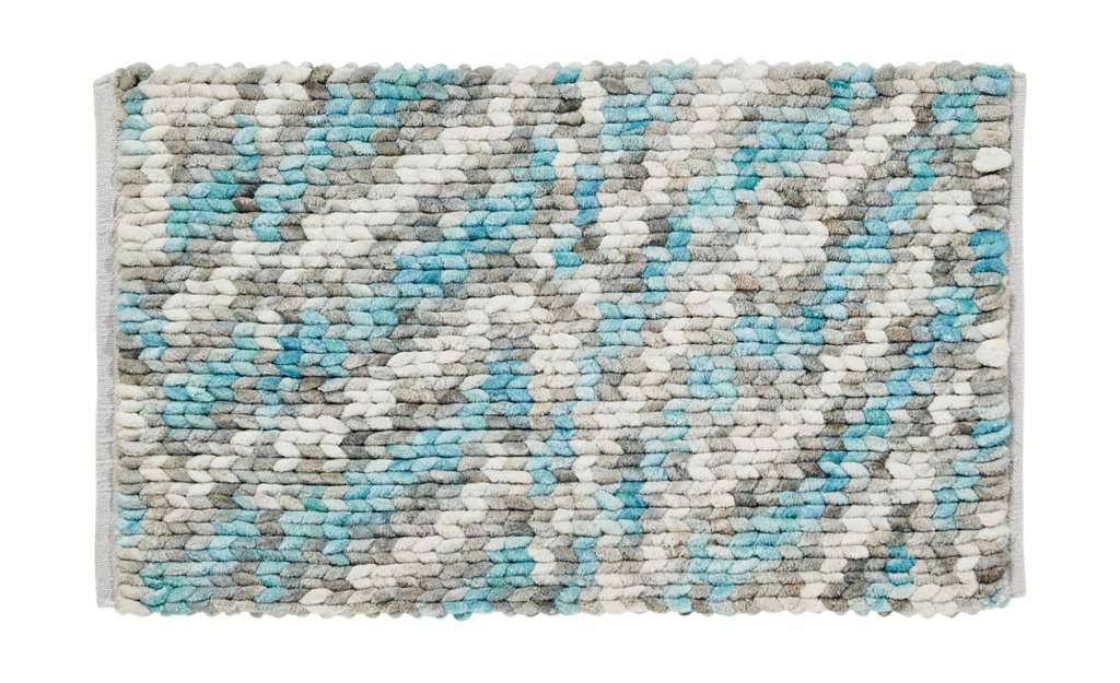 Badteppich  Rapunzel ¦ türkis/petrol ¦ 100 % Polyester ¦ Maße (cm): B: 50 Badtextilien und Zubehör > Badematten & Badvorleger - Höffner