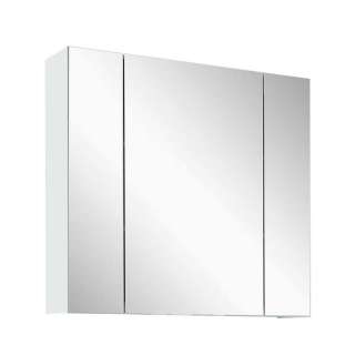 Spiegel Badschrank 80 cm breit 3-türig