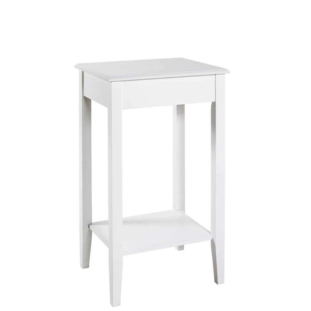 Blumenhocker in Weiß Vintage Design