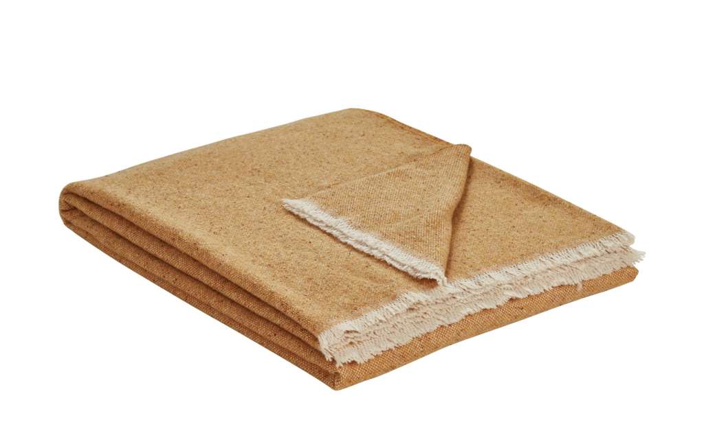 Biederlack Plaid   Ionio ¦ gelb ¦ 48% Wolle, 25% Polyamid, 12% Viskose, 10% Seide, 5% Cashmere ¦ Maße (cm): B: 130 Heimtextilien > Kuscheldecken - Höffner