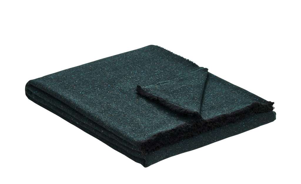 Biederlack Plaid   Ionio ¦ grün ¦ 48% Wolle, 25% Polyamid, 12% Viskose, 10% Seide, 5% Cashmere ¦ Maße (cm): B: 130 Heimtextilien > Kuscheldecken - Höffner