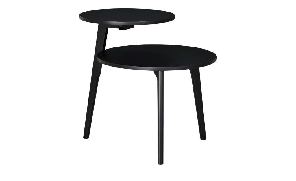Beistelltisch  Vinci ¦ schwarz ¦ Maße (cm): B: 60 H: 56 T: 50 Tische > Beistelltische > Beistelltische ohne Rollen - Höffner