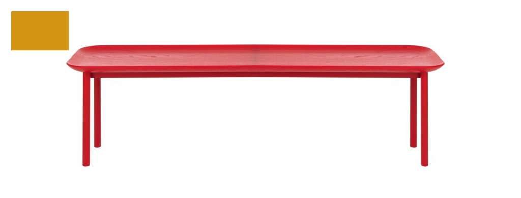 - Tani Bank mit Ablage - .35 indisch gelb - .35 indisch gelb - indoor
